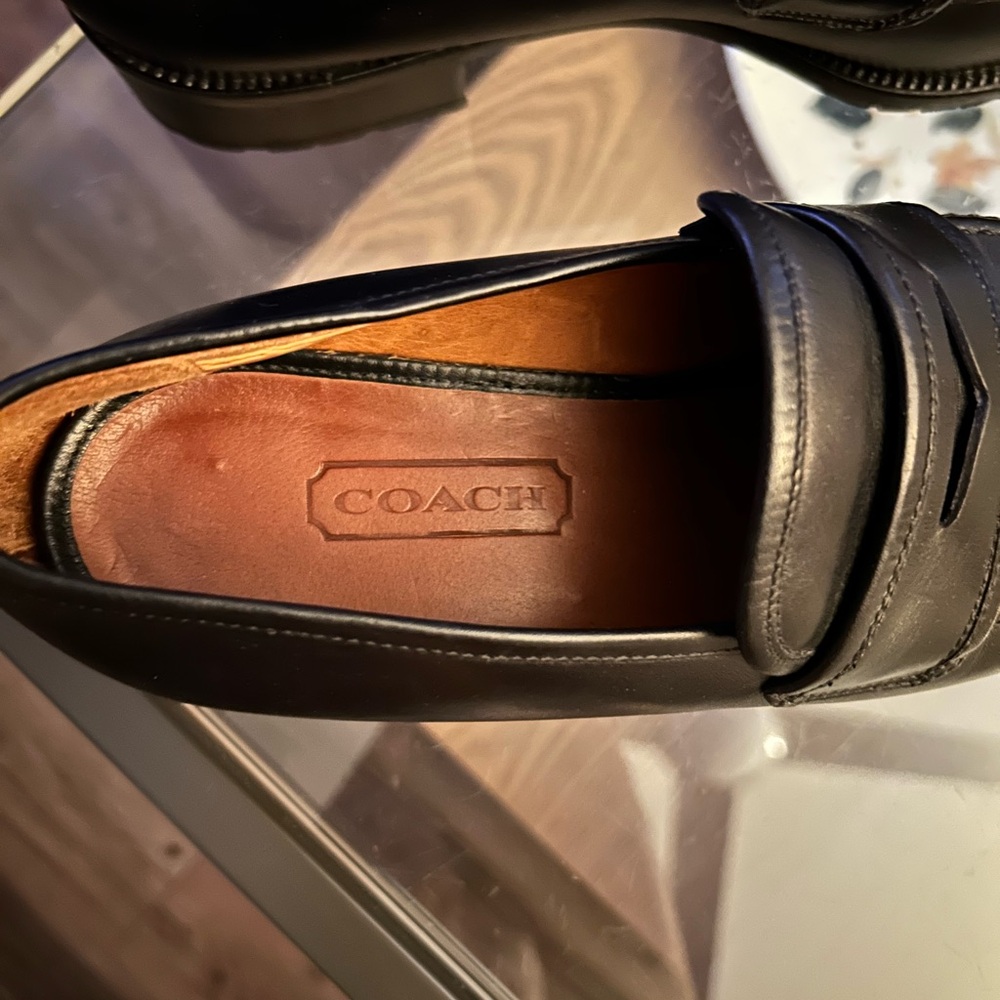 Coach Vintage Leather Loafers - Picture 3 of 4